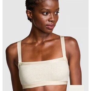 PINK Victoria’s Secret Logo Cotton Bralette